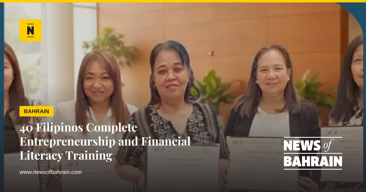 Safe Inns Practice 40 Filipinos Complete Entrepreneurship and Financial Literacy Training ...