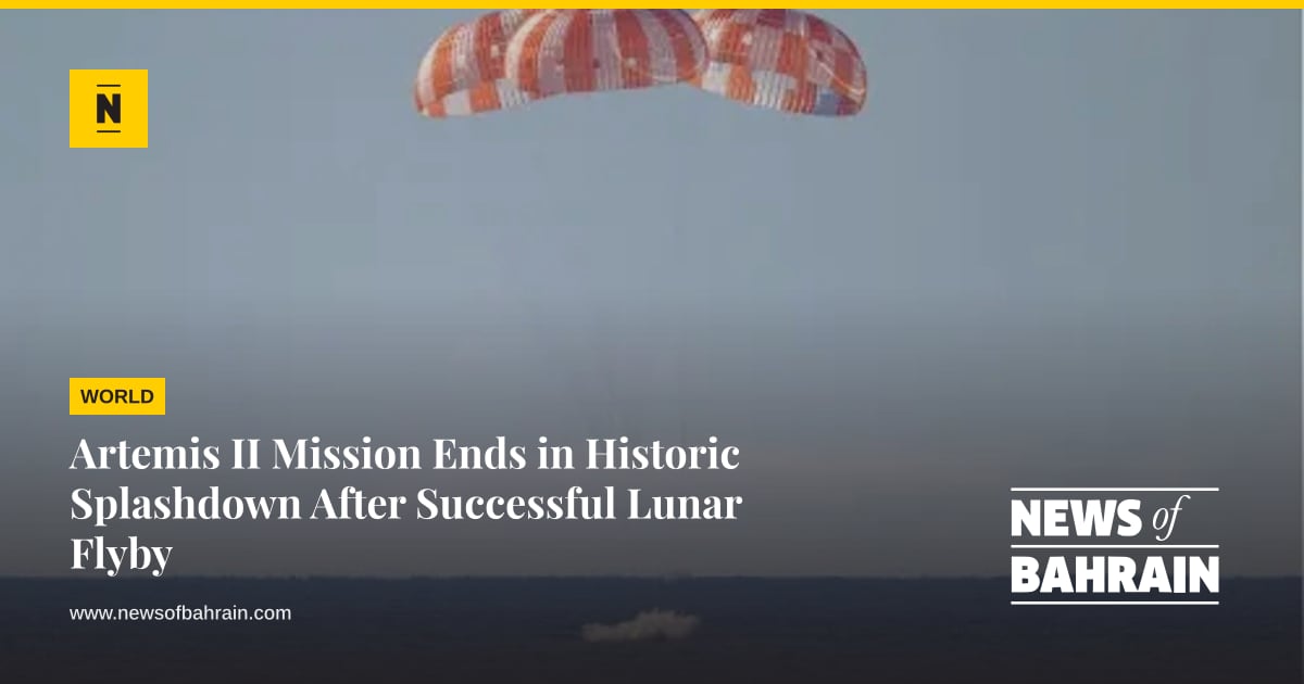 Artemis II Mission Ends in Historic Splashdown After Successful Lunar ...