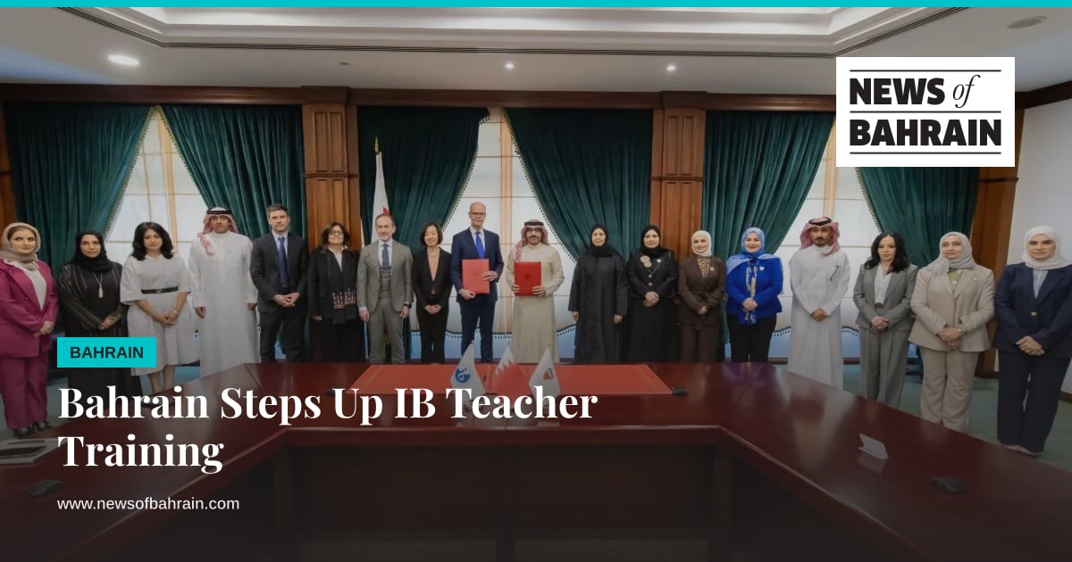 Bahrain trains teachers for the IB Middle Years Programme