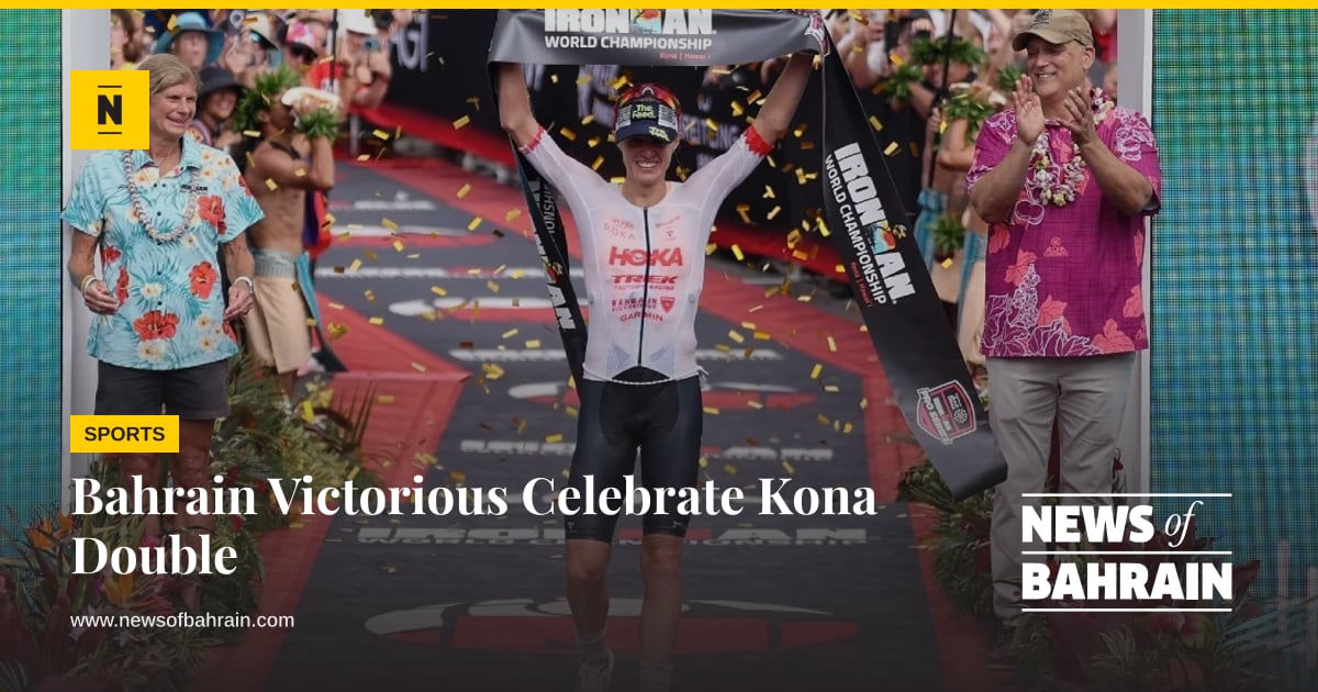 Bahrain Victorious Celebrate 2026 Ironman World Championship Wins ...