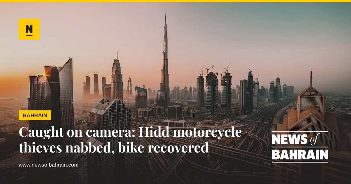 Caught on camera: Hidd motorcycle thieves nabbed, bike recovered | News ...