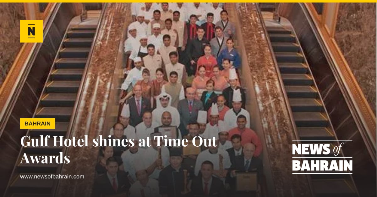 Gulf Hotel shines at Time Out Awards | News of Bahrain