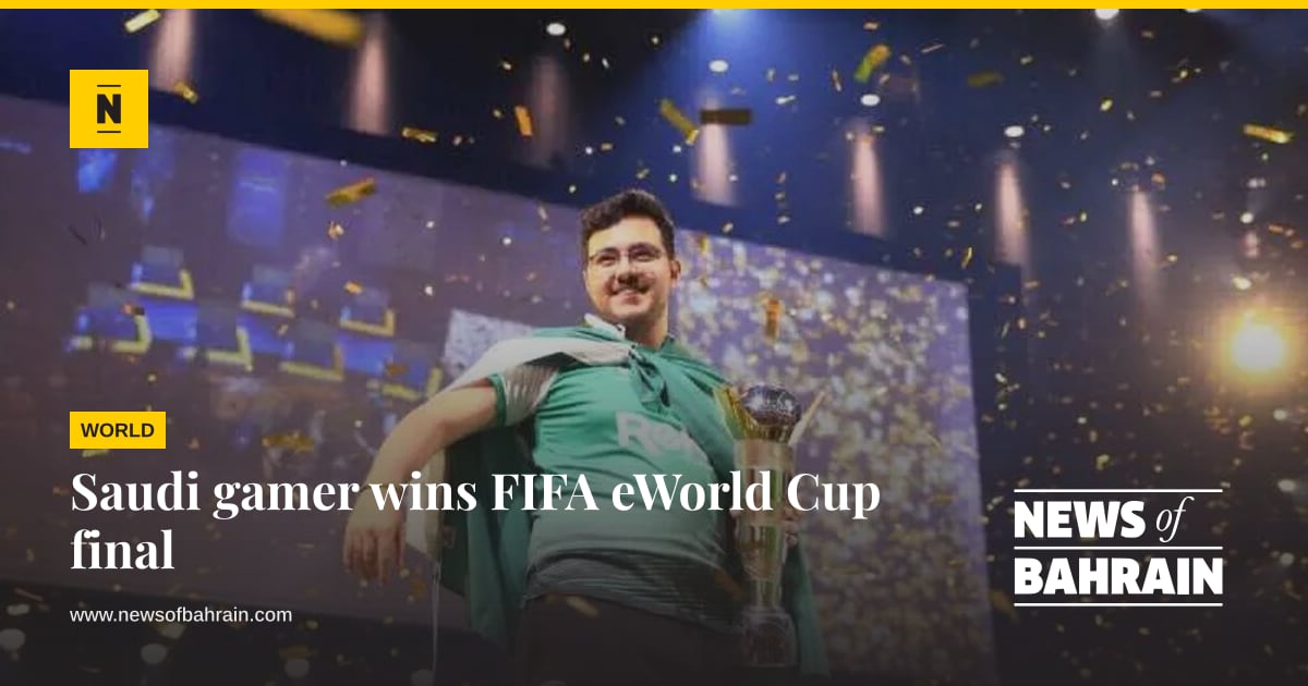 Saudi Invitation Saudi gamer wins FIFA eWorld Cup final | News of Bahrain